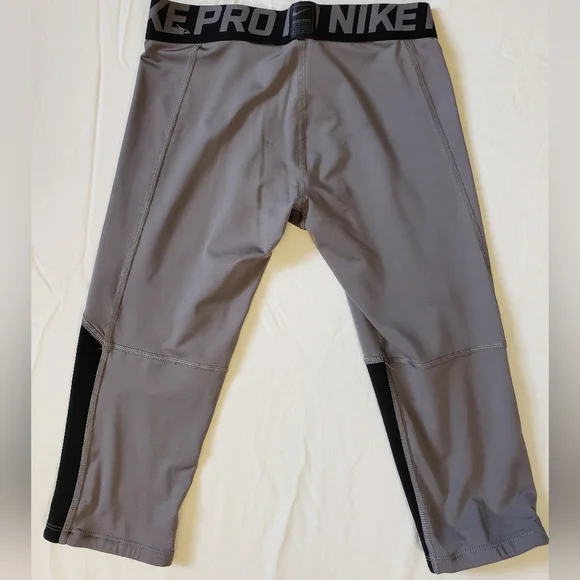 Juth/Toddler Pro Dri- Fit Tight Black/Silver Size M - Picture 6 of 10